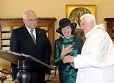Státní návštěva prezidenta republiky ve Vatikánu