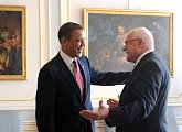 Setkání s americkým prezidentem na Pražském hradě