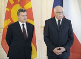 Státní návštěva prezidenta Makedonie v ČR